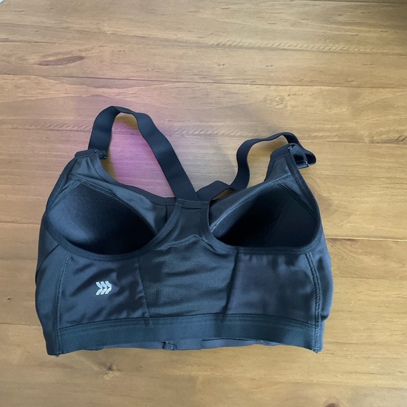Target Black Sports Bra with Adjustable Straps - Picture 2 of 3